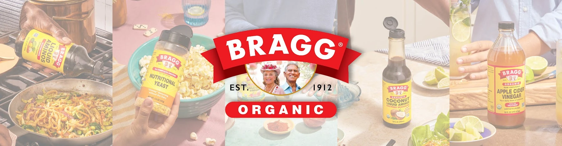 Bragg brand banner