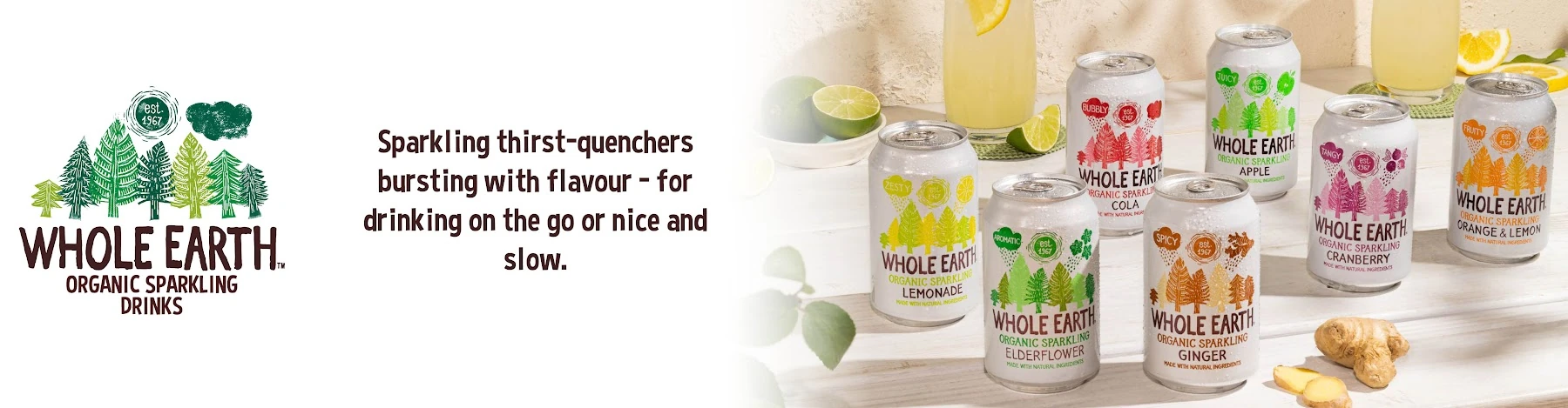 Whole Earth brand banner