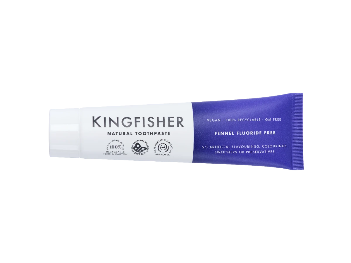 Kingfisher Toothpaste – Fennel Fluoride Free