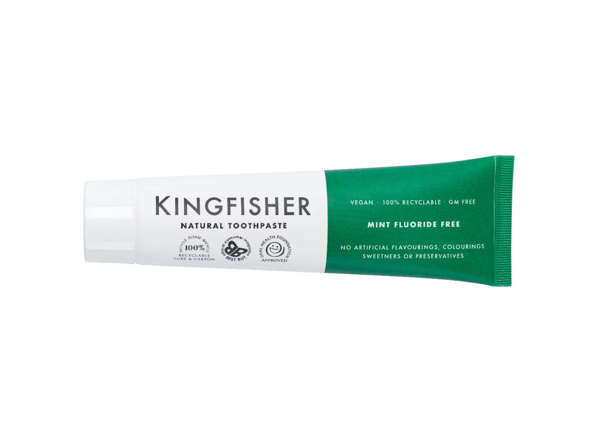 Kingfisher Toothpaste – Mint Fluoride Free